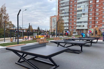 В Колтушах появилось новое общественное пространство