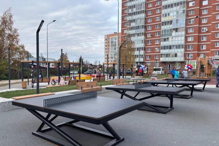 В Колтушах появилось новое общественное пространство