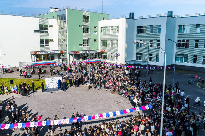 В Кудрово открылась новая школа