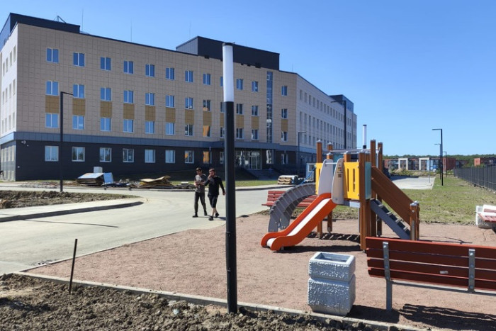 В Новоселье построена поликлиника