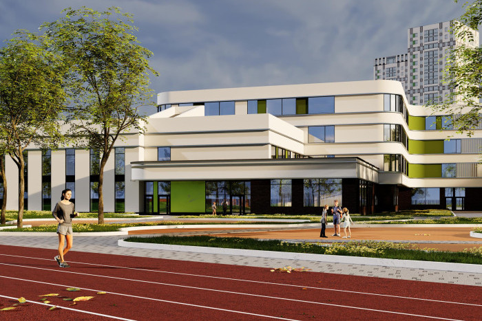 В ЖК "Окла" началось строительство школы