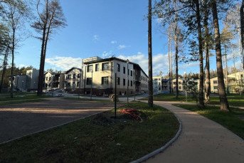Завершается строительство интерната для детей с отклонениями в умственном развитии в Ушково